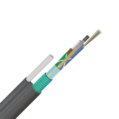 Gytc8s слоест 8- оформен самоподдържащ се въздушен оптичен кабел